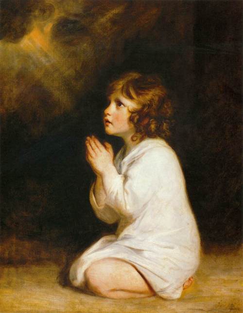 The infant samuel 1776 by Sir Joshua Reynolds